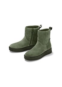 Tchibo - Bottines en cuir velours - taille: 37 - vert