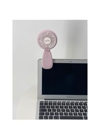 Salco , Mini USB-Ventilator »SMF-20rs« , rosa , mit Band zum Umhängen