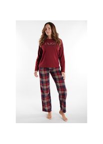 Tom Tailor , Damen , Schlafanzug »Xanthi« , rot , Damen Pyjama von Tom Tailor