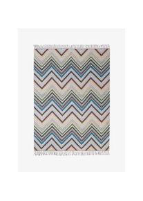 Missoni Couverture d'interieur Chevron aqua
