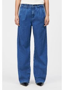 Drykorn BEHANCE 5-Pocket Hose mit Bundfalten in blau, Größe 26x34