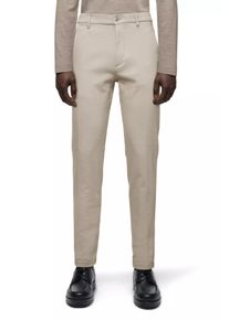 Drykorn AJEND Konfektionierte Hose in Baumwoll-Jersey in beige, Größe 34x34