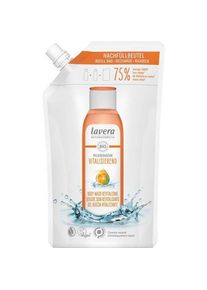 lavera douche soin revitalisante orange bio menthe bio recharge, 500 ml
