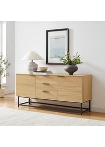 Sideboard »Tayler« pflegeleichte Melaminoberfläche, Metallgestell, Breite 160 cm , GOODproduct