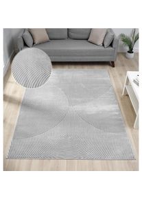 Goodproduct, GOODproduct Teppich &raquo;Bentori, Hoch-Tief-Struktur, Scandi&laquo; rechteckig 11 mm H&ouml;he Modernes Design mit Boho-Charme, Wohnzimmer, Schlafzimmer