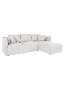 Ecksofa »Nöre L-Form« 3 Teile, in vielen Bezugsqualitäten und Farben. Modulteile s. "Nöre" , beige , GOODproduct