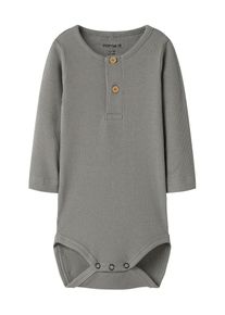 name it, Garçons Barboteuse / body 'NBMKAB', gris