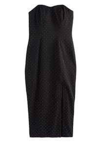 next Kleid Damen Gr&ouml;&szlig;e 42 schwarz / silber Winterkleid