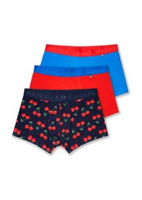 Happy Socks Boxershorts Herren Gr&ouml;&szlig;e XL blau / gr&uuml;n / blutrot / wei&szlig;