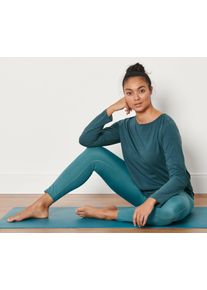 Tchibo - T-shirt de sport manches longues - taille: M - vert