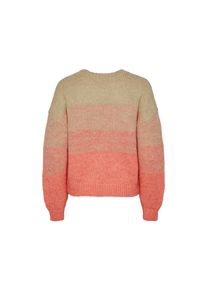 Tchibo - Pull en grosse maille - taille: S - beige/rouge