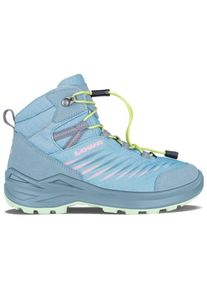 Lowa - Kid's Zirrox II GTX Mid - Wanderschuhe EU 24 t&uuml;rkis/blau