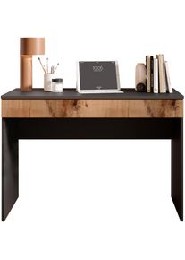 Schreibtisch »Basic, Computertisch mit 1 Schublade« Arbeitstisch, Schminktisch in versch. Farben, Breite 78 oder 110 cm , schwarz , Inosign