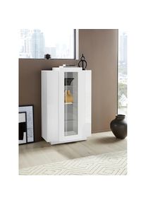 Inosign , Vitrine »Coro, Vitrine, Glasvitrine, Vitrinenschrank, Stauraumvitrine« 3 Türen davon 1 Glastür, 9 Fächer, Doppeltiefe, Höhe 120,5cm ,...