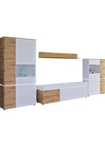 Wohnwand »Luci« Set, 4 Stk. tlg. , weiss , Inosign