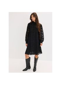 bonprix, Unisex, bonprix Minikleid &raquo;Minikleid aus Spitze&laquo; Minikleid aus Spitze, schwarz, 50, N-Gr, Minikleid mit festlichem Stil f&uuml;r besondere Anl&auml;sse