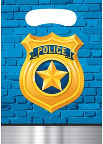 8 sacs-cadeaux de poste de police