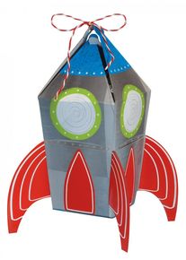 Amscan 8 coffrets cadeaux Space Party