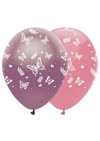 6 palloncini farfalla Eco 30cm