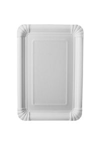 Papstar 25 assiettes FSC Donizetti carré blanc
