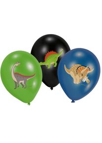 Amscan 6 Happy Dinosaur Luftballons 28cm