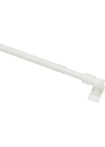 Scheibenstange »Cafehausstange Metall« Ø 12 mm 1 läufig-läufig ausziehbar Serie Caféhausstange California Ø 12 mm , weiss , Gardinia