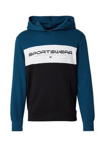 4F Sportsweatshirt Herren, blau / schwarz / wei&szlig;, Gr&ouml;&szlig;e S