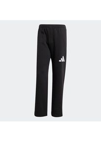 adidas Sportswear, Hommes Pantalon de sport, noir / blanc