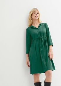 2-in-1 Umstandskleid und Stillkleid aus Viskose in gr&uuml;n, Gr&ouml;sse 52/54 (XXL), bonprix