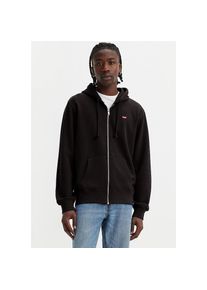 Levi's Levi's , Kapuzensweatjacke »NEW ORIGINAL ZIP UP« mit Logo-Stickerei und Kängurutasche , schwarz , Sweatjacke von Levi's mit Kapuze