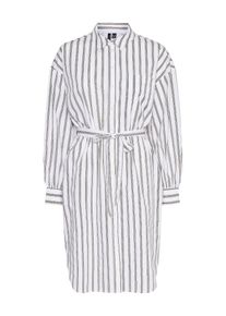 V&eacute;ro Moda VERO MODA Blusenkleid 'Bea' Damen, pastellgr&uuml;n / schwarz / wei&szlig;, Gr&ouml;&szlig;e XL