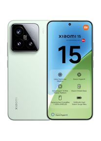 Xiaomi , Smartphone »15 12+512GB« Grün , grün , IP68 Wasser- und staubabweisend