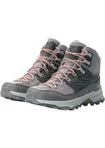 Jack Wolfskin , Damen , Wanderschuh »CYROX TEXAPORE MID W« Wasserdicht, Trekkingschuh , grau , Vielseitiger Wanderschuh von Jack Wolfskin mit...