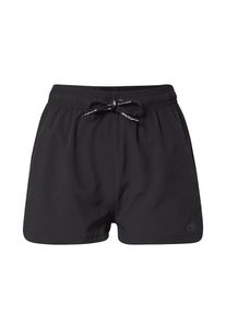 Tom Tailor Sportshorts 'Anna' Damen, grau / schwarz, Größe L