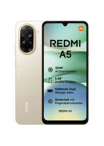 Xiaomi , Smartphone »Redmi A5« gold , goldfarben , LTE, WLAN, Bluetooth