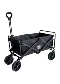 Bollerwagen »Faltbarer Bollerwagen ca. 100x50x59cm« faltbar , schwarz , Happy People