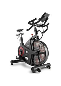 BH FITNESS , Air Bike »Indoorbike I.AirMag H9122I« Schwungmasse ca. 18 kg, 16 Widerstandsstufen , schwarz