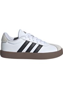 Adidas VL COURT 3.0 K Sneaker Kinder - Größe 39 1/3 - weiß