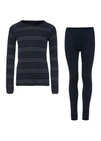 Odlo ACTIVE WARM Wäscheset Kinder - Größe 140 - blau