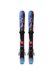 Salomon QST XS and C5 All-Mountain Ski Kinder - Gr&ouml;&szlig;e 90 - blau