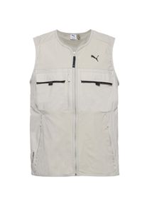 Puma Tech Cargo Kurzweste Herren - Größe M - beige