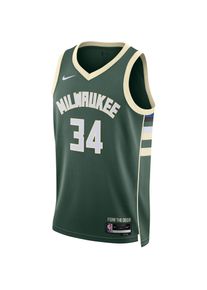 Nike Giannis Antetokounmpo Milwaukee Bucks Spielertrikot Herren - Gr&ouml;&szlig;e L - gr&uuml;n