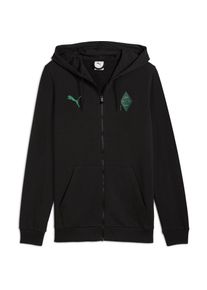 Puma Borussia M&ouml;nchen Gladbach Kapuzenjacke Herren - Gr&ouml;&szlig;e S - schwarz