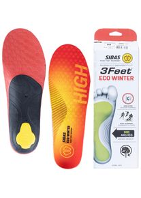Sidas 3FEET ECO WINTER HIGH Einlegesohlen - Gr&ouml;&szlig;e XL - orange