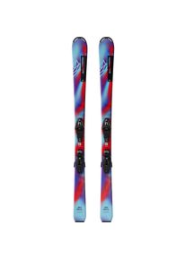 Salomon QST S and C5 All-Mountain Ski Kinder - Gr&ouml;&szlig;e 120 - blau