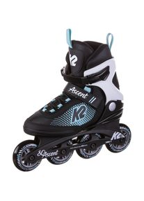 K2 ASCENT 80 Fitness Skates Damen - Gr&ouml;&szlig;e 37 - t&uuml;rkis