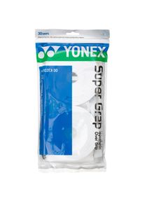Yonex SUPER GRAP Griffband - Gr&ouml;&szlig;e Einheitsgr&ouml;&szlig;e - wei&szlig;