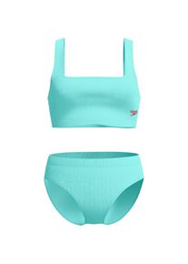 Speedo Textured Deep Bikini Set Damen - Gr&ouml;&szlig;e 38 - t&uuml;rkis