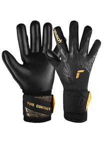 Reusch PURE CONTACT INFINITY JUNIOR Torwarthandschuhe Kinder - Gr&ouml;&szlig;e 4 - schwarz