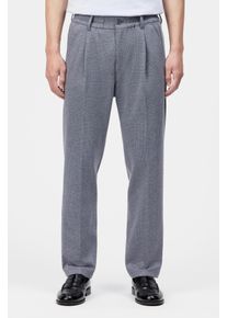 Drykorn CHASY-RGLR Casual Hose mit Bundfalte in blau, Größe 34x34